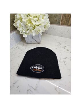 Geek Squad Black Beanie Toque One Size